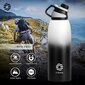 Fjbottle ruostumattomasta teräksestä valmistettu metallipullo 1L kuumille ja kylmille juomille hinta ja tiedot | Juomapullot | hobbyhall.fi