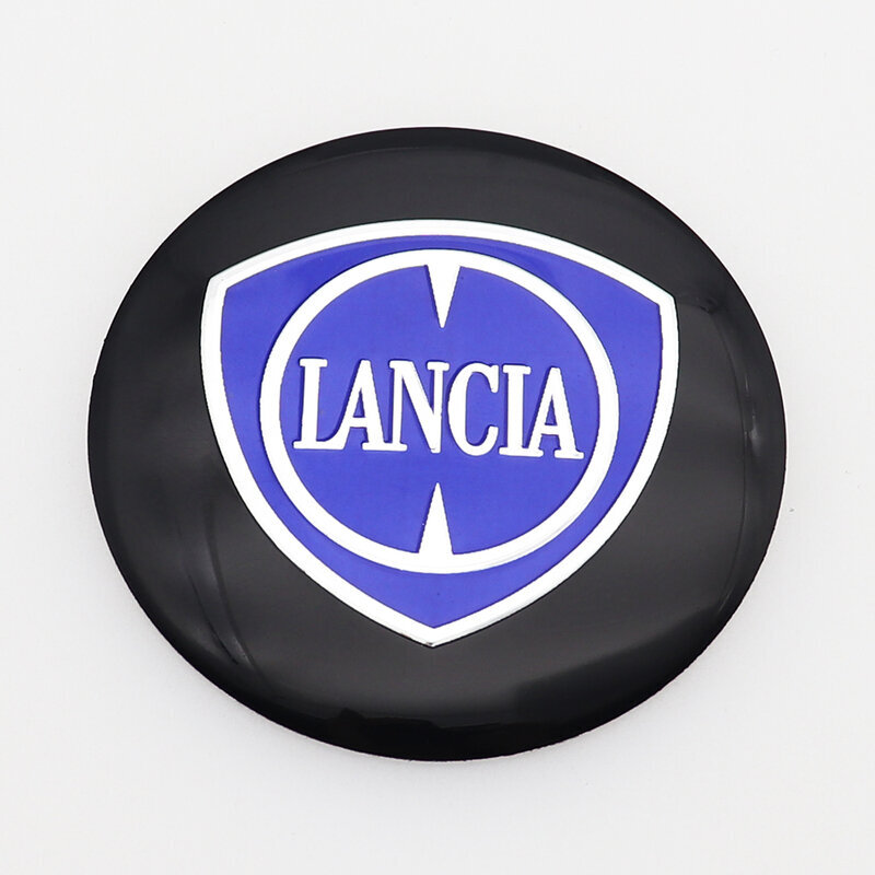 (56 mm pyörän tarraMusta LANCIA) 4 kpl 56 mm alumiinia Lancia Logo Car Wheel Center Napa Tarra Vanteen Refit Badge Covers Creative Decoration Emblem Autotarvikkeet hinta ja tiedot | Lisätarvikkeet autoiluun | hobbyhall.fi