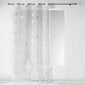 Douceur d'Intérieur Infinity -verho, valkoinen, 140 x 240 cm hinta ja tiedot | Verhot | hobbyhall.fi
