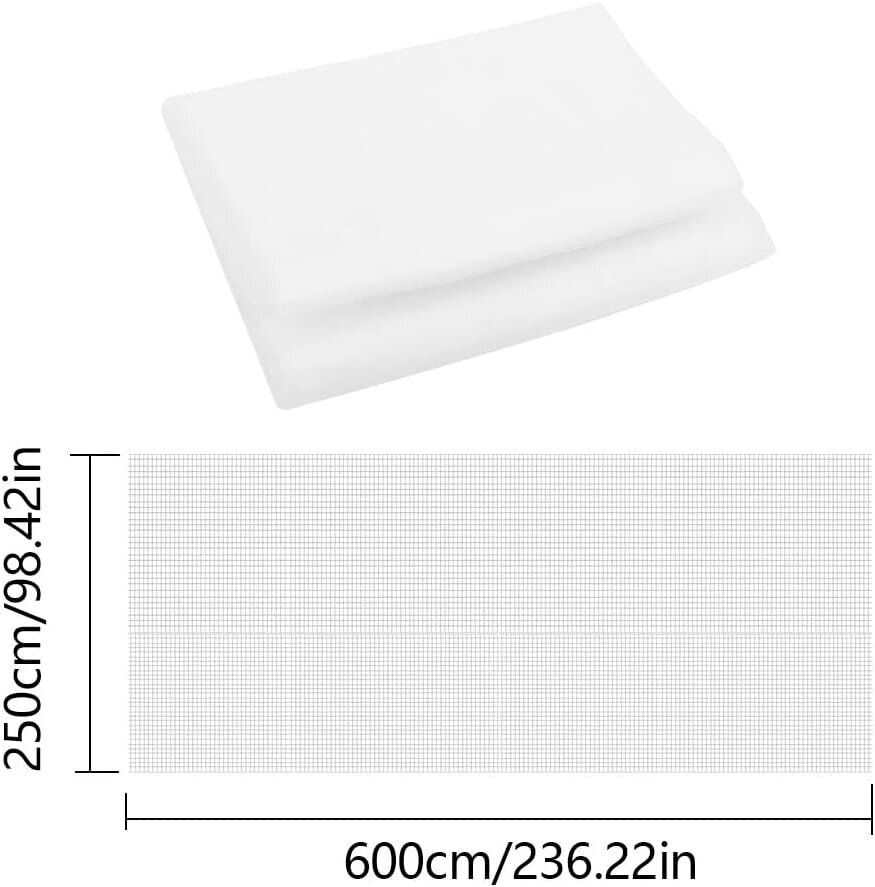 Ovtai Kasvinsuojeluverkko, 2,5 x 6 m hinta ja tiedot | Puutarhatyökalut | hobbyhall.fi