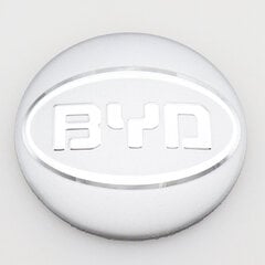 (60 mm musta capSilver BYD) 4 kplByd-logo auton pyörän keskiosa napakorkki vanteen korjausmerkki Pölynkestävät kannet Koristemerkki Muotoilu Autotarvikkeet hinta ja tiedot | Lisätarvikkeet autoiluun | hobbyhall.fi