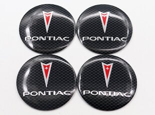 (56 tarraPontiac ristikko) 4 kplPontiac Logo auton tunnus Pyörän keskinapakorkki Automaattivanteen korjaus Pölytiivis merkin kannet Tarra Muotoilutarvikkeet hinta ja tiedot | Lisätarvikkeet autoiluun | hobbyhall.fi