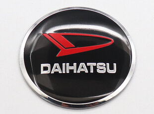 (56 tarraDaihatsu A musta punainen)4kpl Daihatsu Dn Trec Logo Auton tunnus Pyörän keskinapakorkki Automaattivanteen korjaus merkin kannet Tarra Muotoilutarvikkeet hinta ja tiedot | Lisätarvikkeet autoiluun | hobbyhall.fi