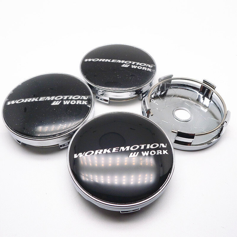 (E) 4 kpl 60 mm W Work Emotion Wheel Center Cap Napat Auton Muotoilu Tunnus Logo Vanteet Kannen tarvikkeet hinta ja tiedot | Lisätarvikkeet autoiluun | hobbyhall.fi