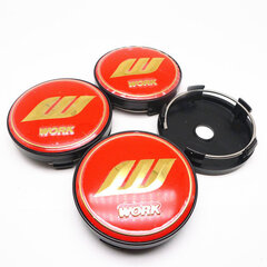 (B) 4 kpl 60 mm W Work Emotion Wheel Center Cap navat Auton muotoilu Tunnus Logo Vanteet Kannen tarvikkeet hinta ja tiedot | Lisätarvikkeet autoiluun | hobbyhall.fi