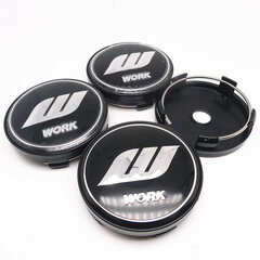 (A) 4kpl 60mm W Work Emotion Wheel Center Cap Napat Auton Muotoilu Tunnus Logo Vanteet Kannen tarvikkeet hinta ja tiedot | Lisätarvikkeet autoiluun | hobbyhall.fi