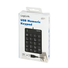 Numeronäppäimistö logilink id0184 (käytä a+) hinta ja tiedot | Näppäimistöt | hobbyhall.fi