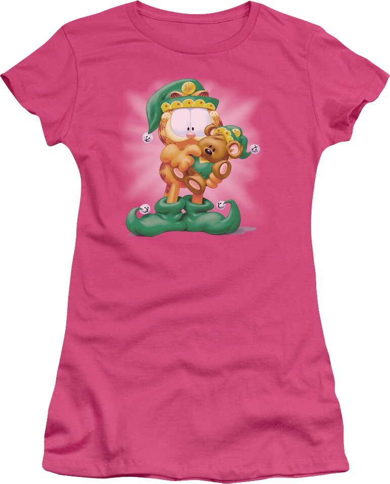 Ladies Elf Garfield Shirt hinta ja tiedot | Miesten T-paidat | hobbyhall.fi