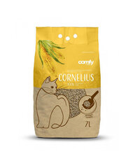 Comfy Cornelius Natural maissihiekka kissoille, 7 l hinta ja tiedot | Comfy Lemmikit | hobbyhall.fi