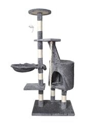 Raapimispuu Alba Grey, 118 cm. hinta ja tiedot | ISO Trade Lemmikit | hobbyhall.fi