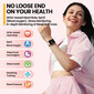 Uusi Voice Calling Smart Watch Ultra-iso 2,03 tuuman HD-näyttö 24H Health Monitor 100+ urheilutilat 200+ Watch Faces (Rose Pink) hinta ja tiedot | Älykellot | hobbyhall.fi