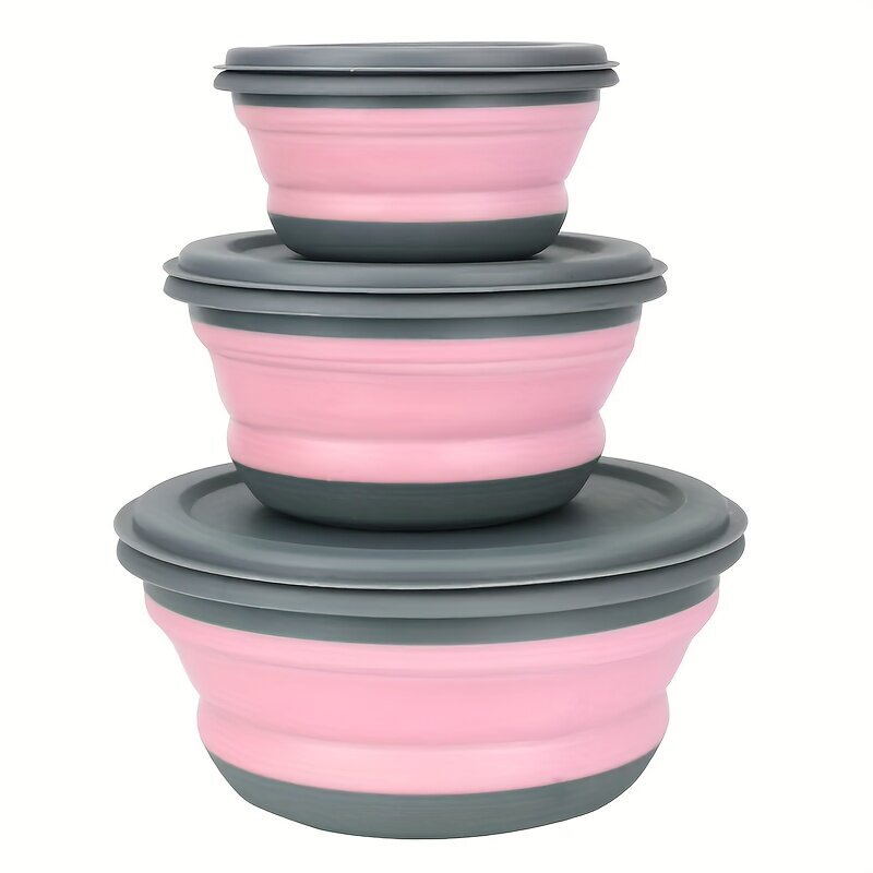 Kannettavat taitettavat lounaskassit 3 kpl matkalounaspakkaus Instant Macarons -pakkauslaatikko Bento-laukun koko hinta ja tiedot | Keittiövälineet | hobbyhall.fi