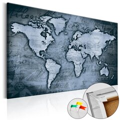 Korkkitaulu - Sapphire World [Cork Map] hinta ja tiedot | Taulut | hobbyhall.fi