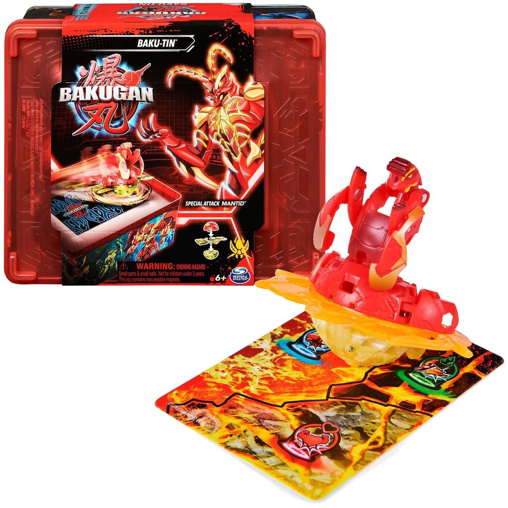 Bakugan Legends Baku-Tin Special Attack Mantid -figuuri hinta ja tiedot | Poikien lelut | hobbyhall.fi