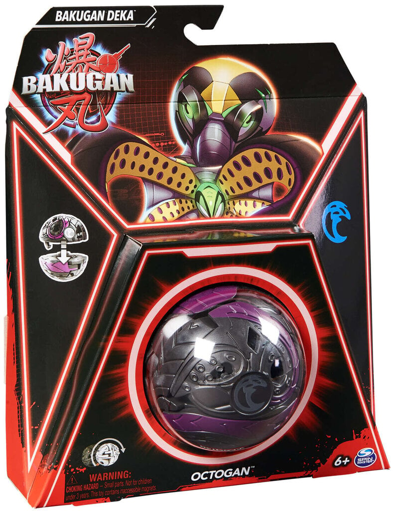 Figuuri Bakugan Deka Octogan Sphere, 8 cm hinta ja tiedot | Poikien lelut | hobbyhall.fi