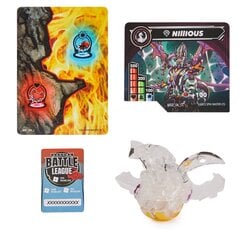 Figuuri Bakugan Diamond Nillious White korteilla Spin Master hinta ja tiedot | Poikien lelut | hobbyhall.fi