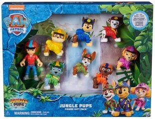 Figuurisetti Paw Patrol Jungle Pups Spin Master, 8 kpl hinta ja tiedot | Poikien lelut | hobbyhall.fi