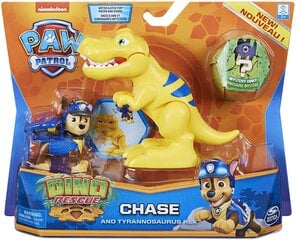 Figuurisarja Paw Patrol Chase Dino Rescue hinta ja tiedot | Poikien lelut | hobbyhall.fi