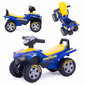 Goodyear quad ride-on, interaktiivinen ohjauspyörä, äänet, SININEN hinta ja tiedot | Poikien lelut | hobbyhall.fi