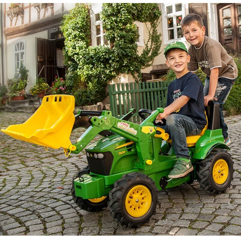 Rolly Toys John Deere vihreä Rolly-traktori kauhalla, vihreä hinta ja tiedot | Poikien lelut | hobbyhall.fi