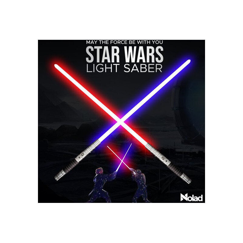 Star Wars -miekat LED-valoilla + korostusäänellä hinta ja tiedot | Poikien lelut | hobbyhall.fi