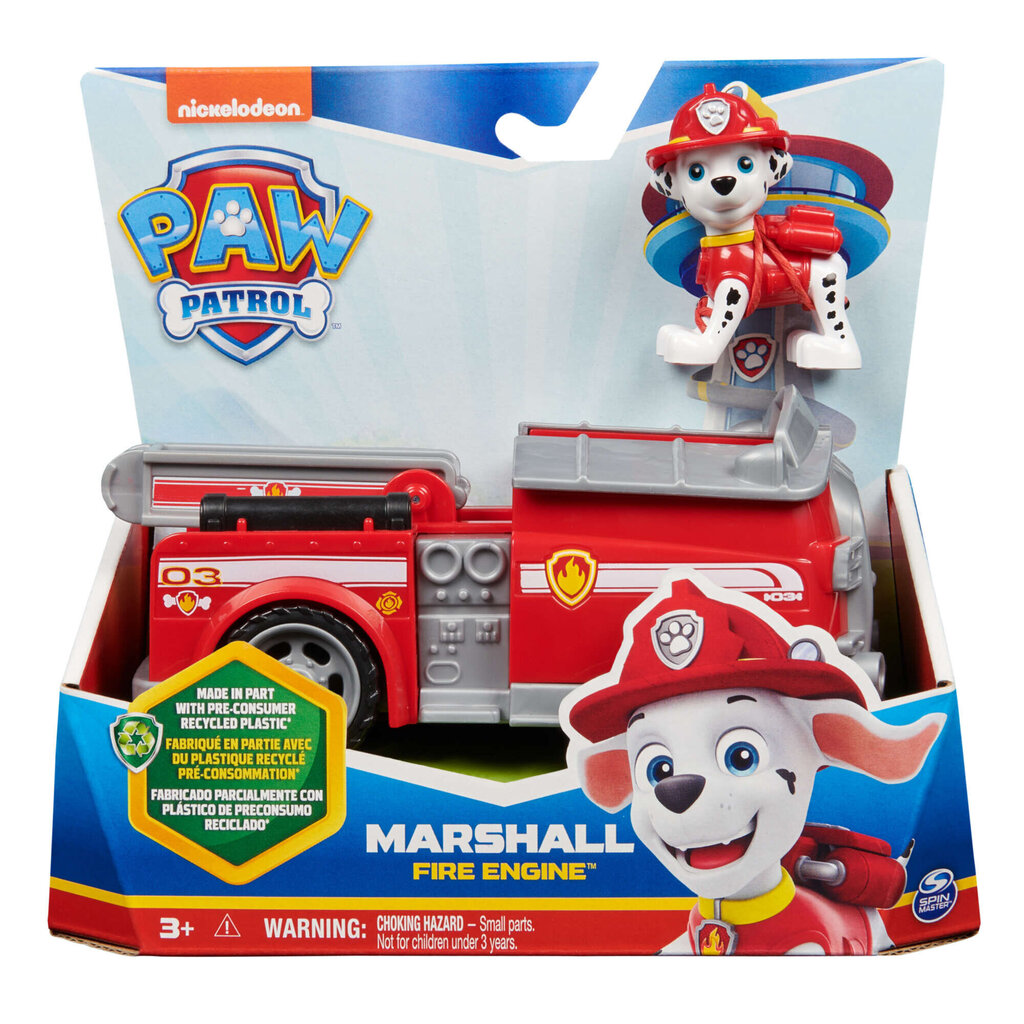 Paloauto Paw Patrol 2-in-1 Marshall hinta ja tiedot | Poikien lelut | hobbyhall.fi