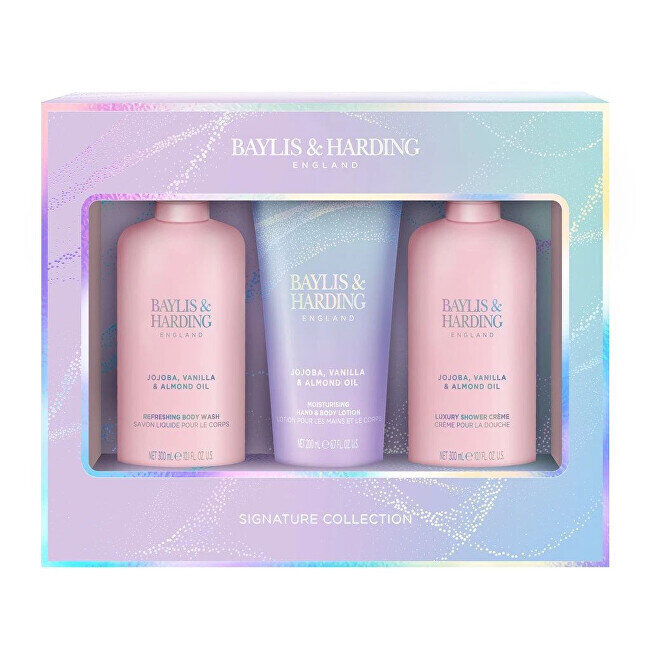 Vartalonhoitosetti Baylis &amp; Harding: suihkuvoide, 300 ml + vartalo- ja käsivoide, 200 ml + vartalosaippua, 300 ml hinta ja tiedot | Vartalovoiteet ja -emulsiot | hobbyhall.fi