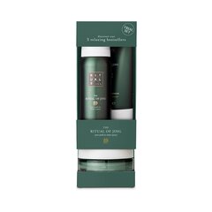 Kosmetiikkasetti Rituals the Ritual of Jing Trial Set: suihkugeeli, 50 ml + vartalokuorinta, 125 g + vartalovoide, 70 ml hinta ja tiedot | Vartalovoiteet ja -emulsiot | hobbyhall.fi