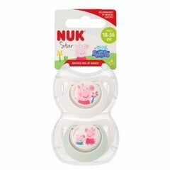 Tutti Nuk Stars Peppa Pig, 18-36 kk, 2 kpl. hinta ja tiedot | Tutit | hobbyhall.fi