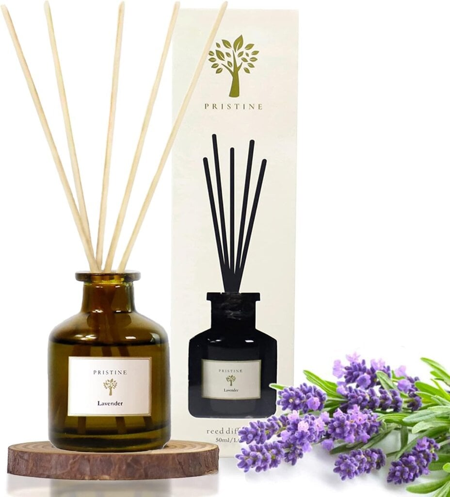 PRISTINE ruoko diffuusori, Lavender, 1,6 Oz hinta ja tiedot | Huonetuoksut | hobbyhall.fi