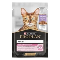 Purina Pro Plan Delicate Digestion aikuisille kissoille, kalkkunan kanssa, 10x85 g hinta ja tiedot | Kissanruoka | hobbyhall.fi