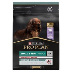 Purina Pro Plan Sensitive Digestion aikuisille pienten rotujen koirille, kalkkunan kanssa, 2,5 kg hinta ja tiedot | Koiran kuivaruoka | hobbyhall.fi