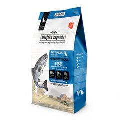 Wiejska Zagroda pienille ja keskikokoisille koirille, lohen kanssa, 2 kg hinta ja tiedot | Koiran kuivaruoka | hobbyhall.fi