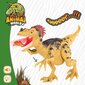 Dinosaur setti Color Baby, keltainen, 4 d, 6 kpl. hinta ja tiedot | Poikien lelut | hobbyhall.fi