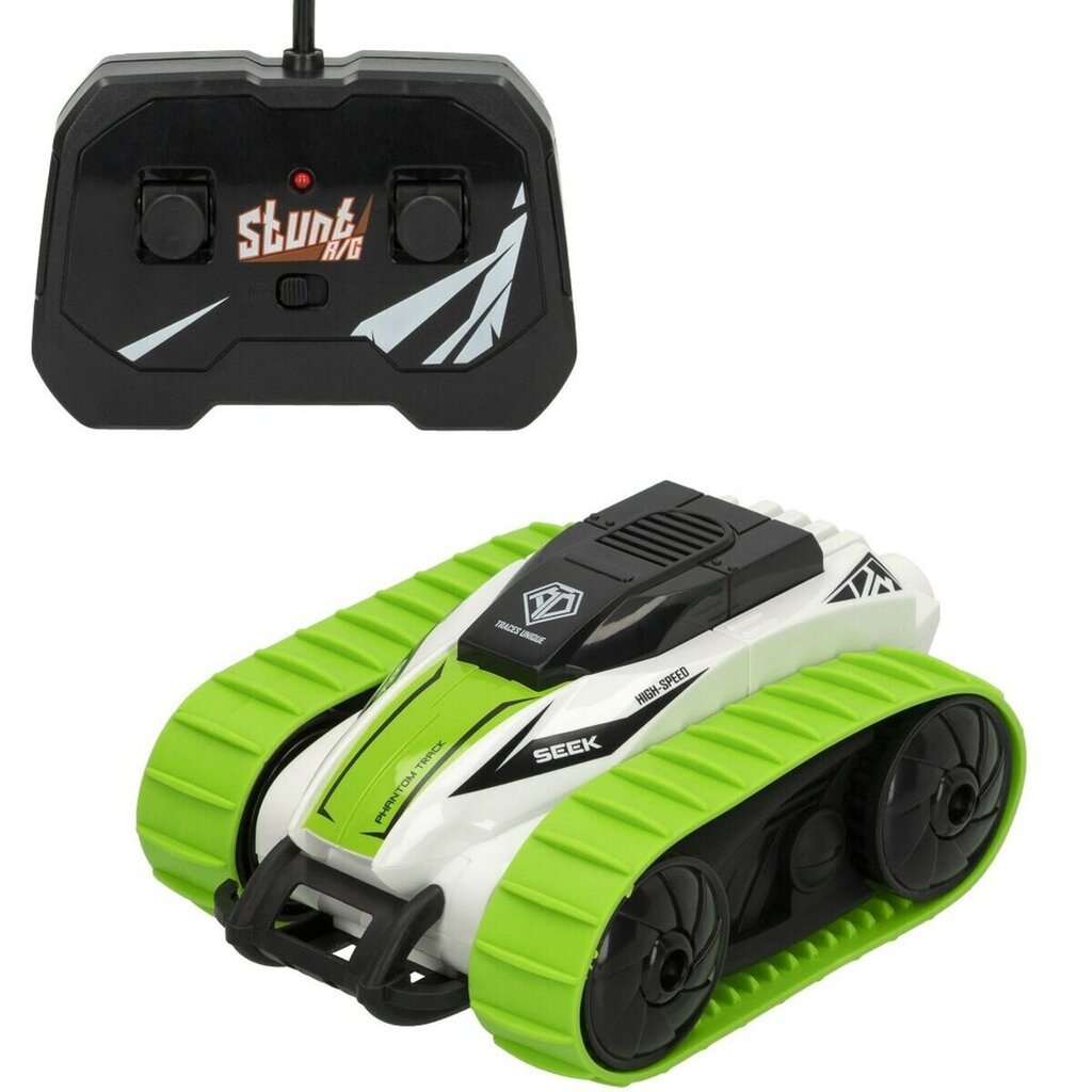 Speed ​​​​& Go Crazy Stunt RC -auto, vihreä hinta ja tiedot | Poikien lelut | hobbyhall.fi