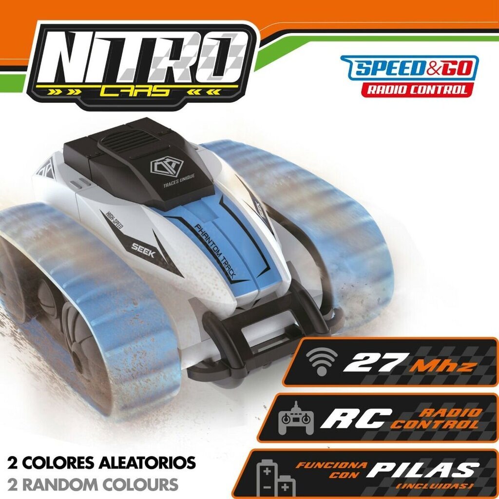 Speed ​​​​& Go Crazy Stunt RC -auto, vihreä hinta ja tiedot | Poikien lelut | hobbyhall.fi