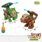 Dinosaur setti Color Baby, vihreä/ruskea, 4 kpl. hinta ja tiedot | Poikien lelut | hobbyhall.fi