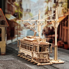 3D puinen mekaaninen rakennussetti City Tram hinta ja tiedot | LEGOT ja rakennuslelut | hobbyhall.fi