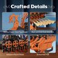 3D puinen mekaaninen rakennussetti Viking Dragon Ship hinta ja tiedot | LEGOT ja rakennuslelut | hobbyhall.fi