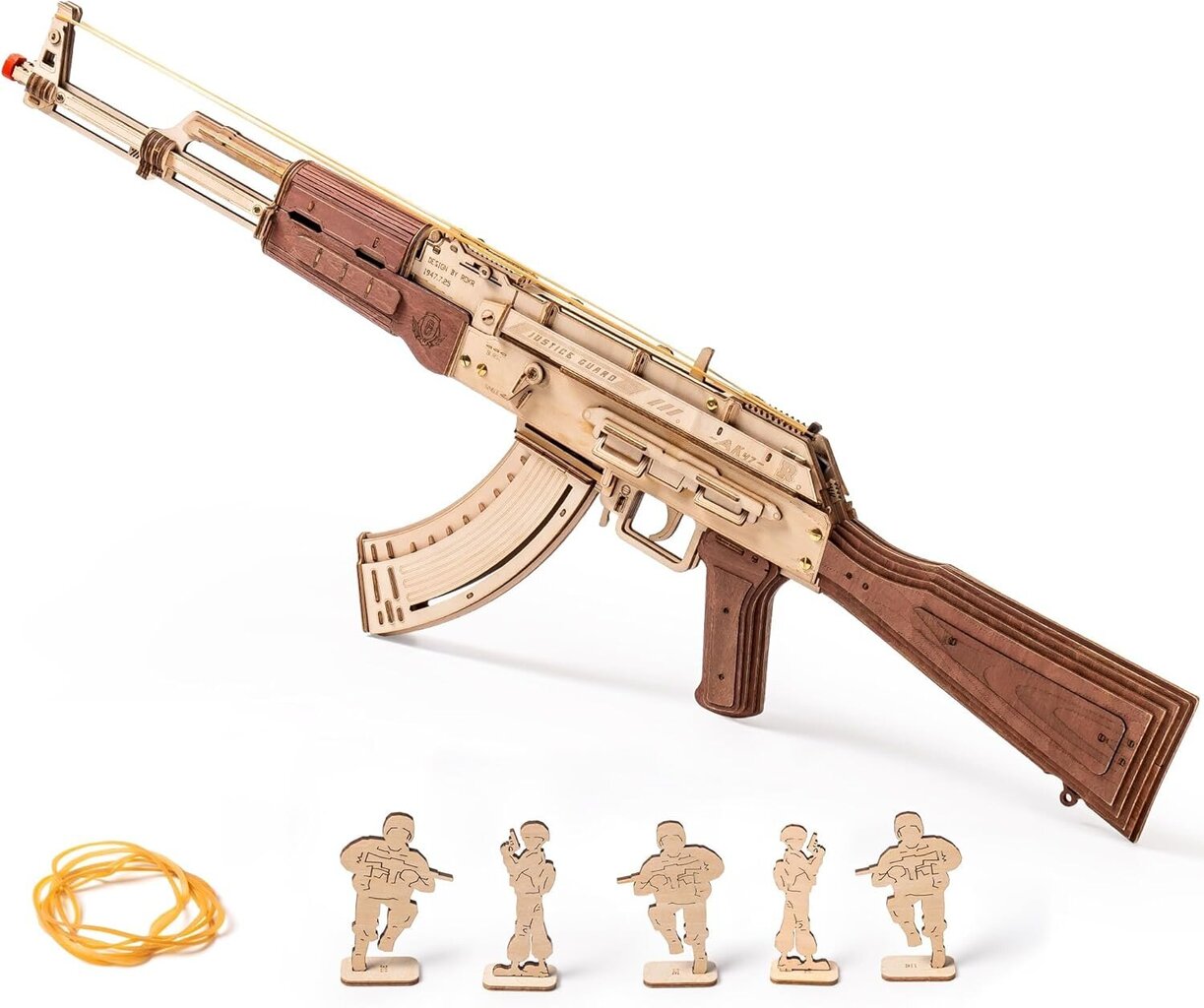 3D puinen mekaaninen rakennussetti AK-47 hinta ja tiedot | LEGOT ja rakennuslelut | hobbyhall.fi