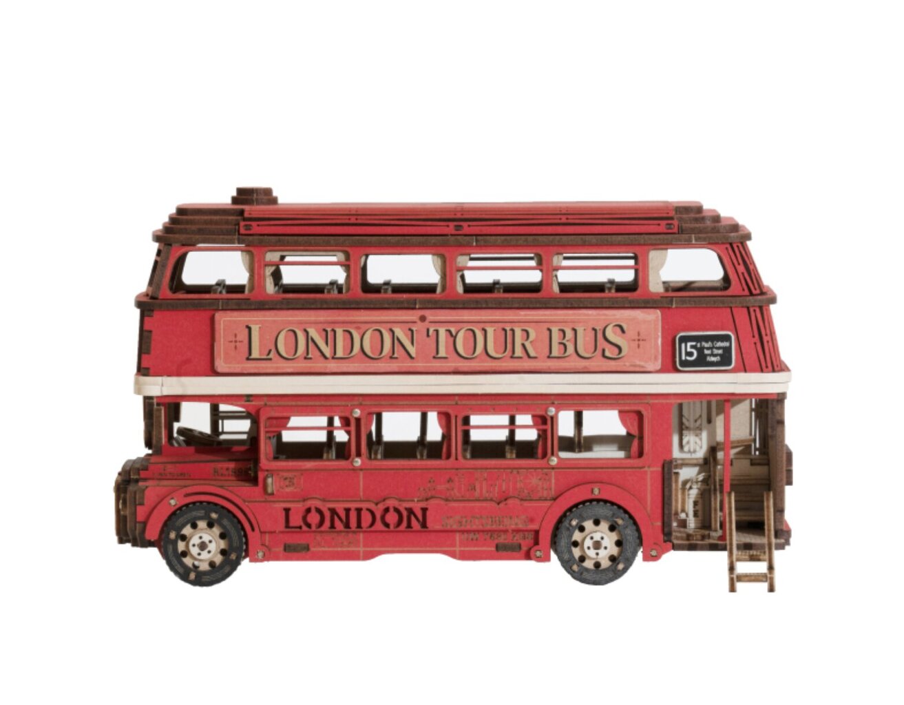 3D puinen rakennussetti London Tour Bus hinta ja tiedot | LEGOT ja rakennuslelut | hobbyhall.fi