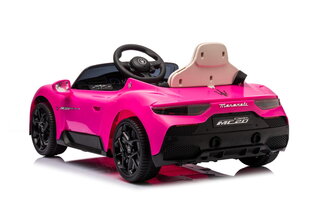 Maserati GT Cabrio sähköauto lapsille MP3 LED vaaleanpunainen Sun Baby hinta ja tiedot | Lasten sähköautot | hobbyhall.fi