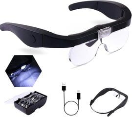 Lunettes L-2 LED suurennuslasit hinta ja tiedot | Lunettes Kodin remontointi | hobbyhall.fi