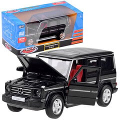 Lelumaasturi Mercedes-Benz G350d 1:32, musta hinta ja tiedot | Poikien lelut | hobbyhall.fi