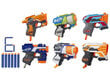 suuri nerf strike gun setti 6 kpl. hinta ja tiedot | Poikien lelut | hobbyhall.fi