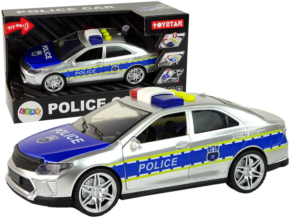 poliisiauto 1:14 äänien kanssa hinta ja tiedot | Poikien lelut | hobbyhall.fi