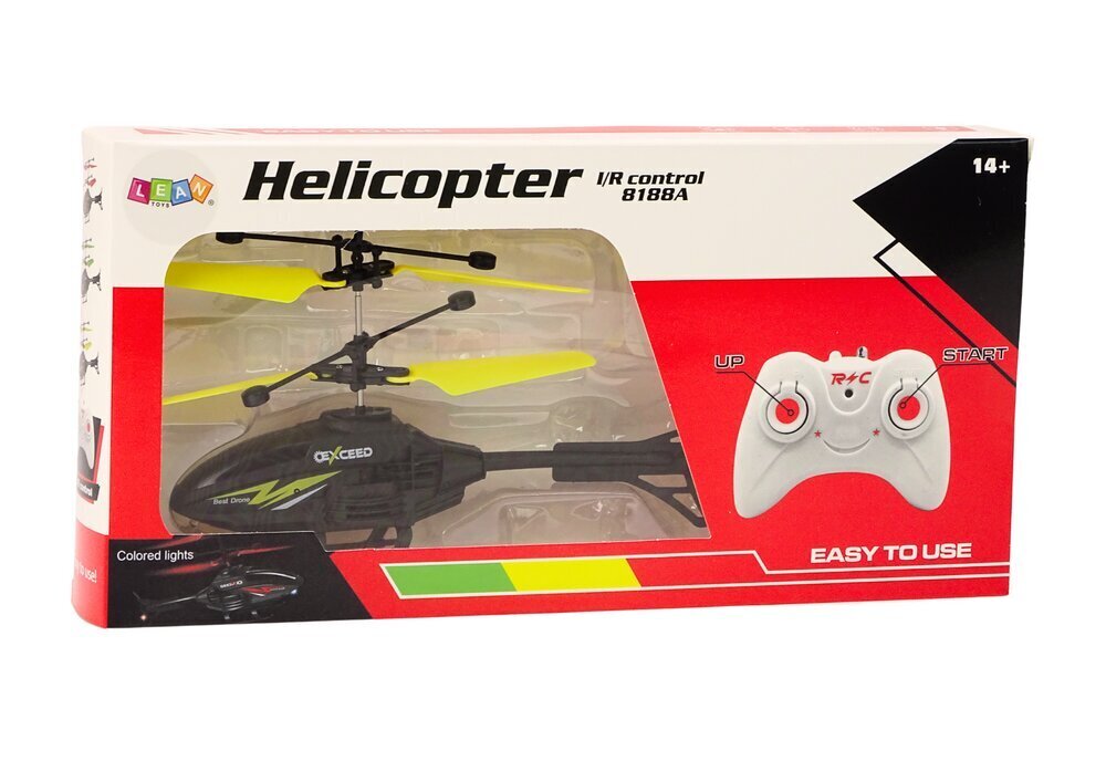 Kauko-ohjattava helikopteri, keltainen hinta ja tiedot | Poikien lelut | hobbyhall.fi