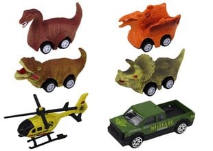 dinosaurus kuljetusauto , 6 kpl hinta ja tiedot | Poikien lelut | hobbyhall.fi