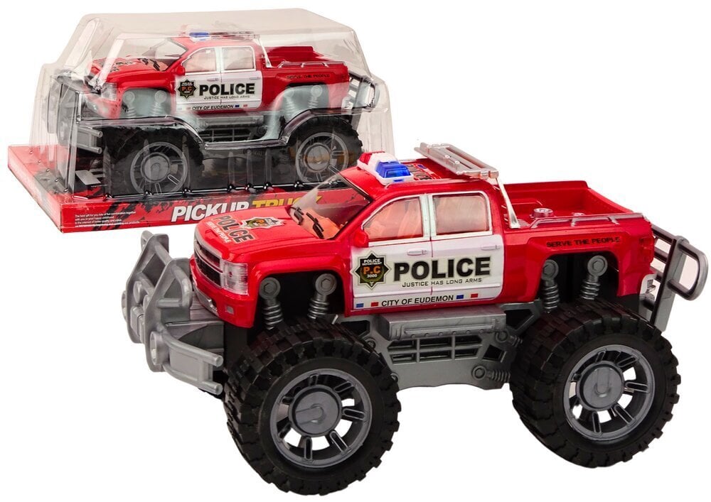 poliisiauto, punainen hinta ja tiedot | Poikien lelut | hobbyhall.fi