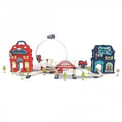 Woopie electric railway 2-in-1 hinta ja tiedot | Poikien lelut | hobbyhall.fi